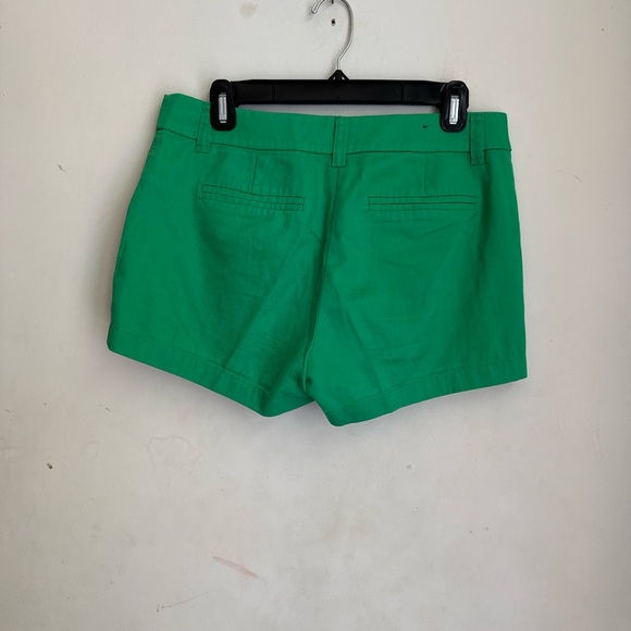 J Crew 4"  chino short green size 4 - Picture 3 of 4